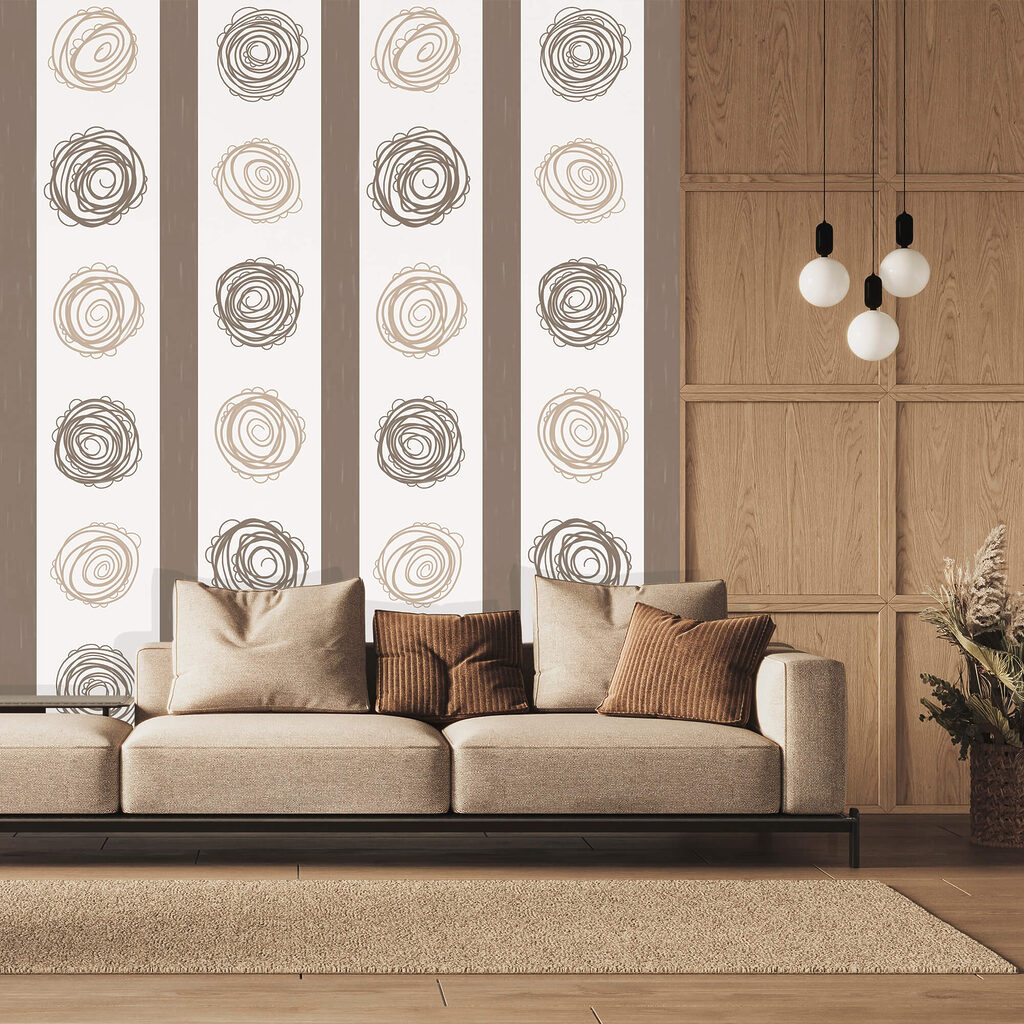 Pattern of circles and lines Pattern of circles and lines