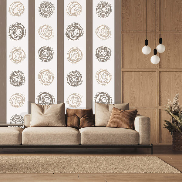 Pattern of circles and lines Pattern of circles and lines