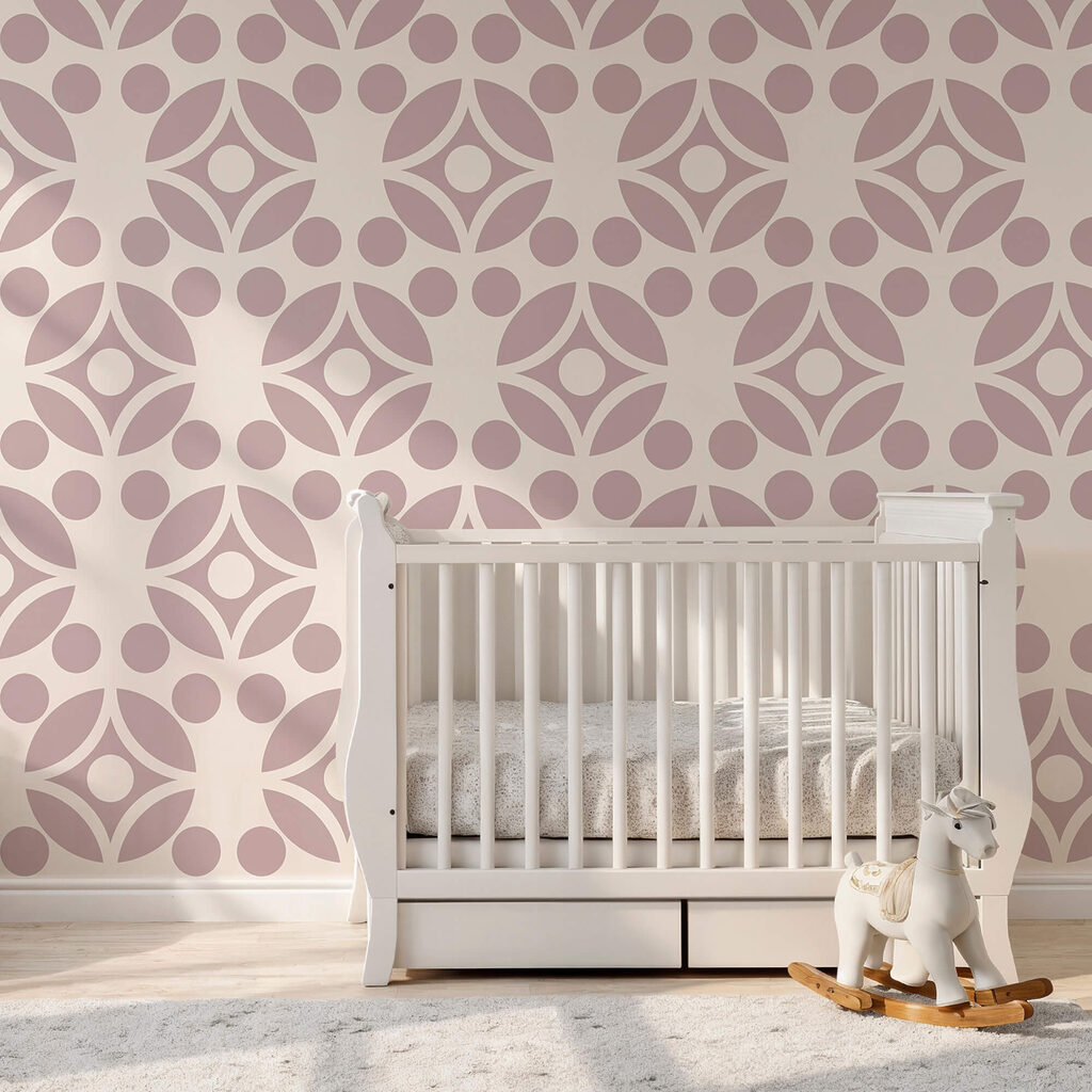 Pattern of circles and dots