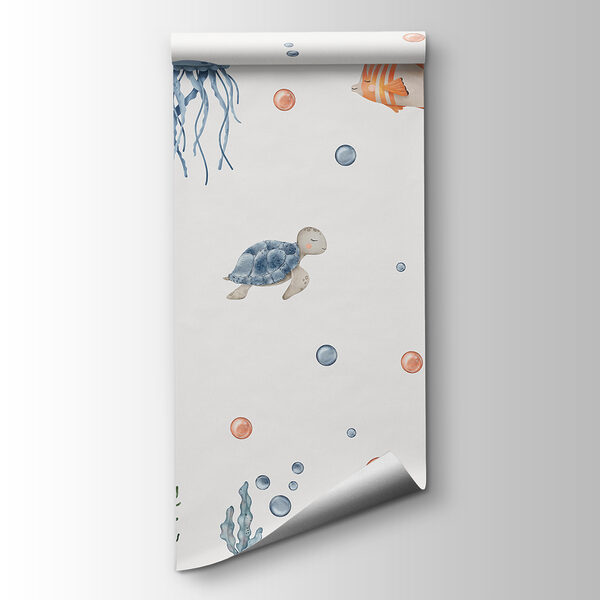 A group of sea animals A group of sea animals