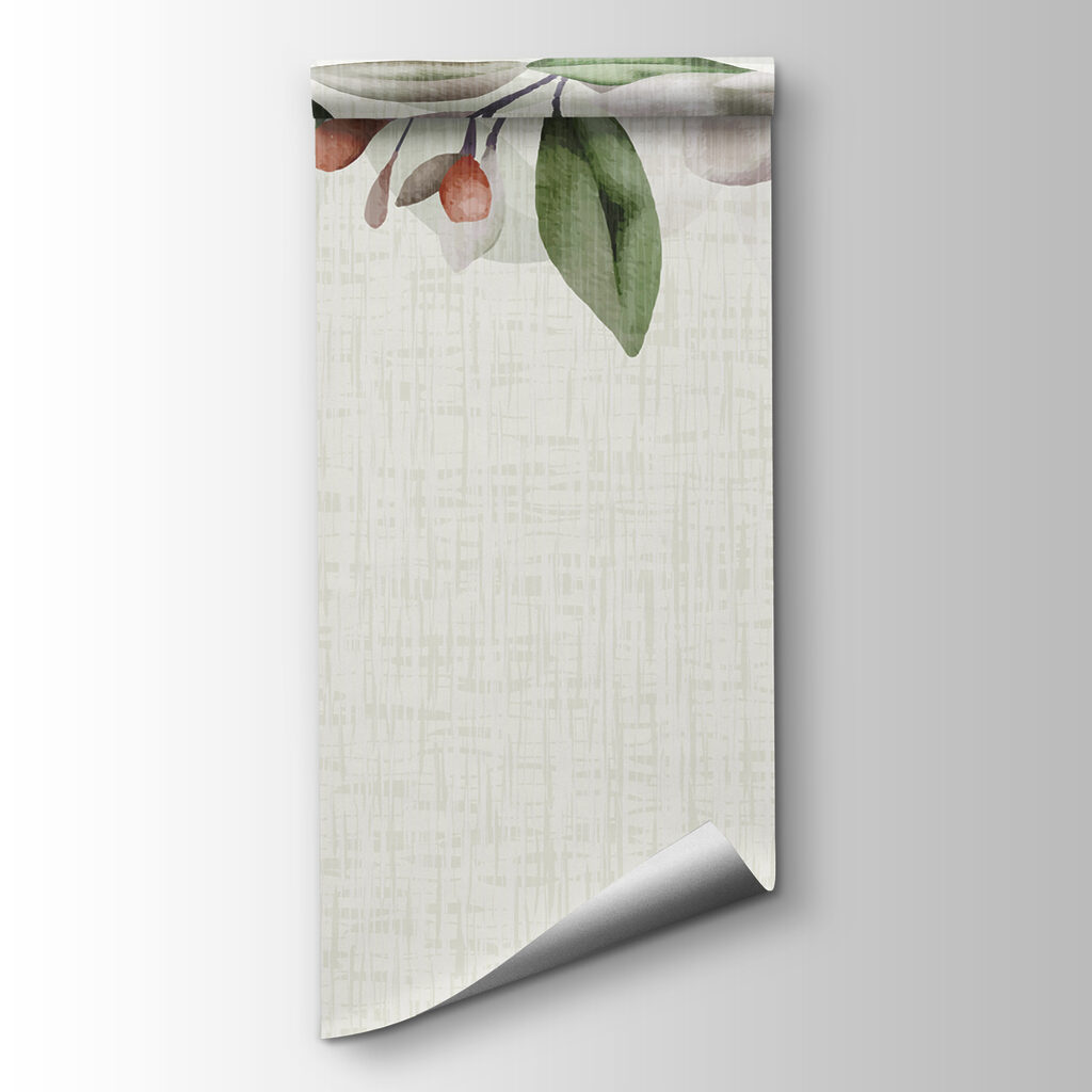 A white flowers and green leaves