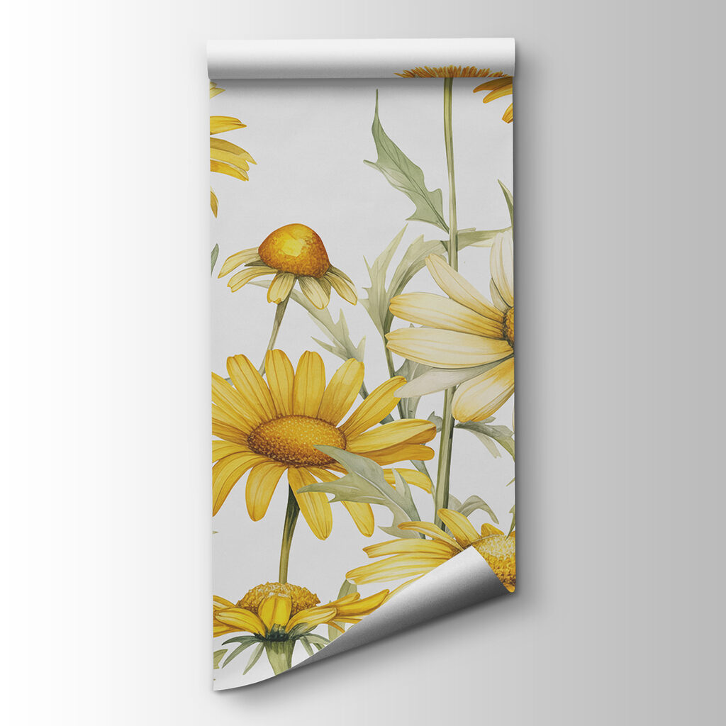 Group of yellow flowers Group of yellow flowers