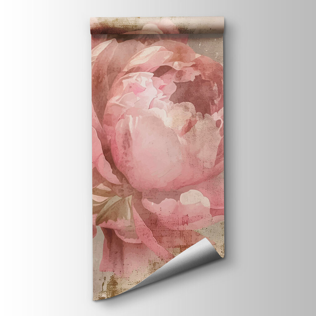 A group of pink flowers