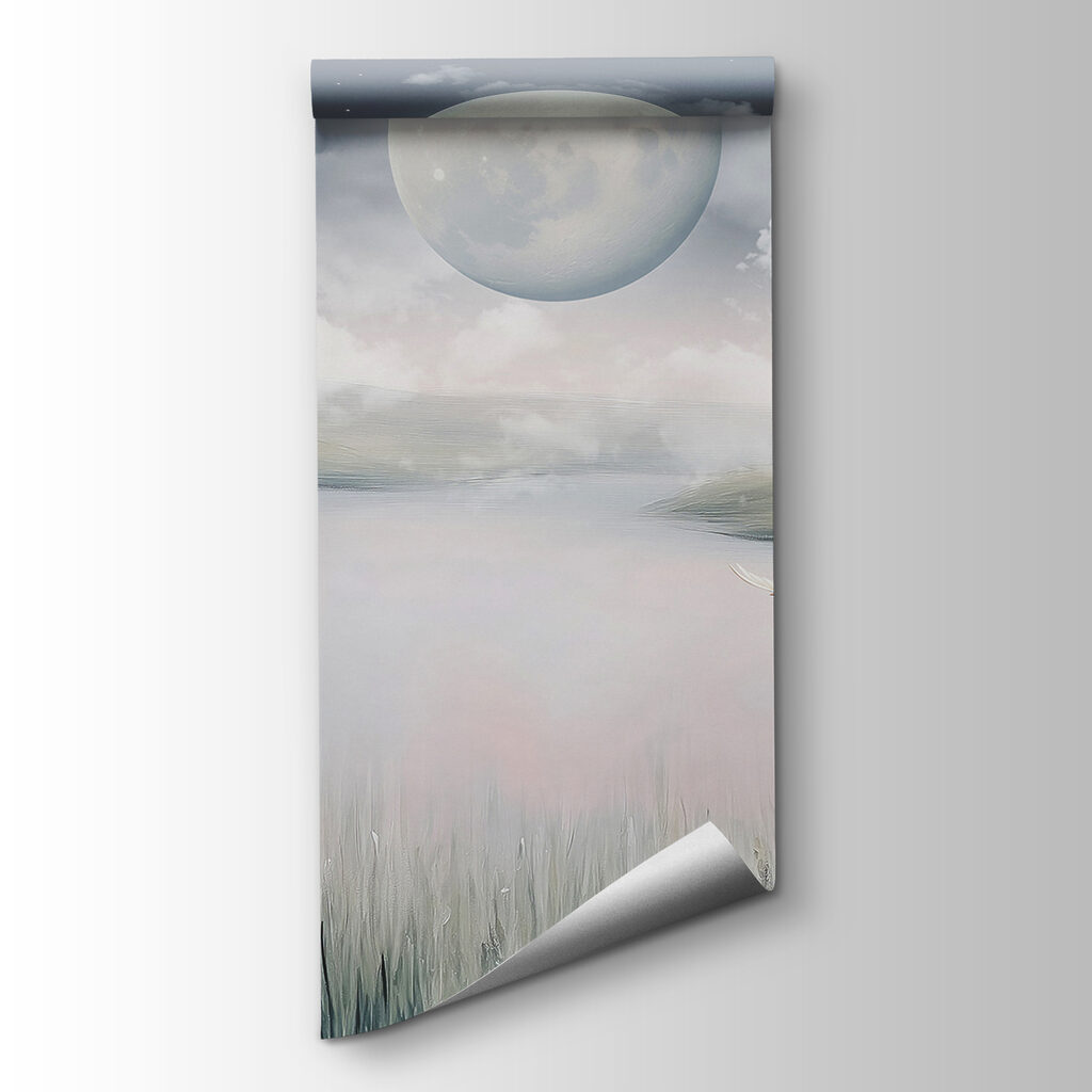 Birds flying over a lake