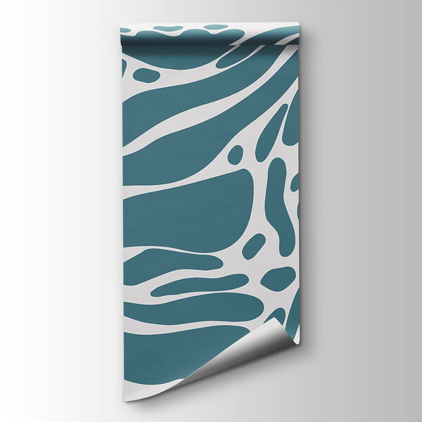 Blue and white pattern
