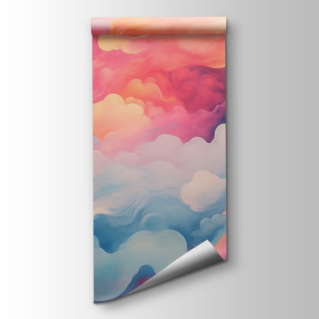 Colorful clouds in the sky