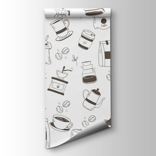 Pattern of coffee and tea