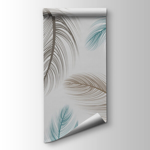 Group of feathers on a white background Group of feathers on a white background