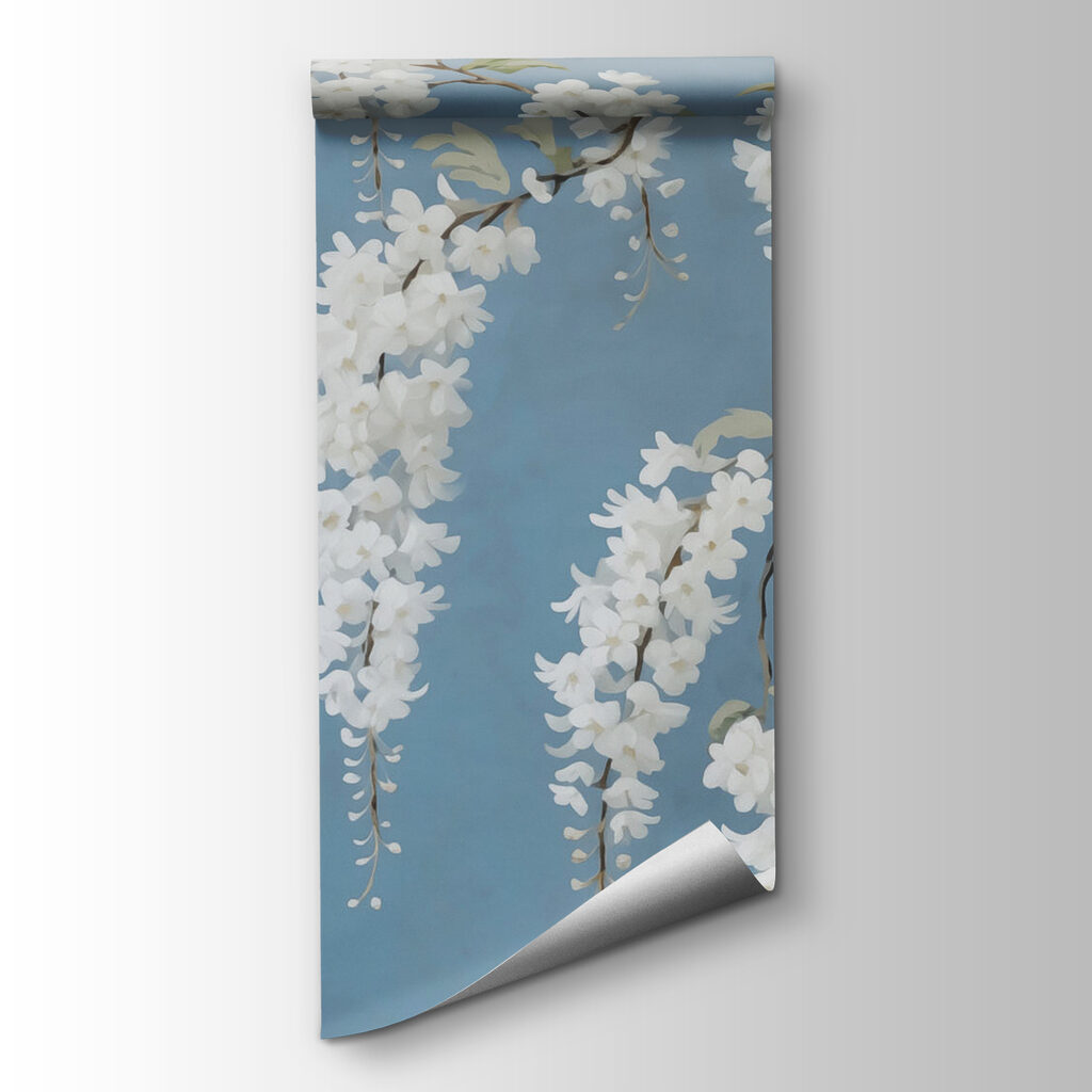 White flowers on a branch