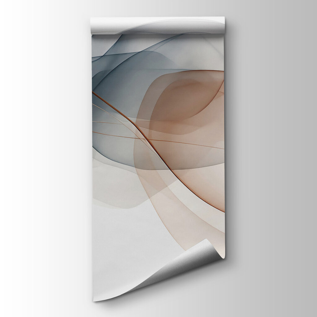 Dreamy swirls in soft hues