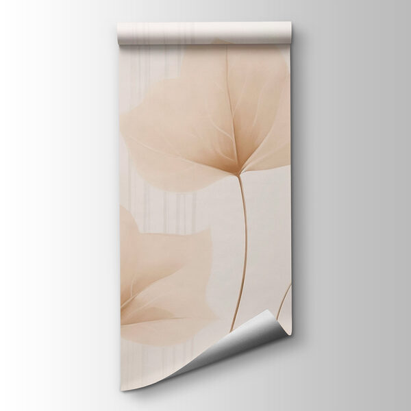 Soft leaves dance in muted light Soft leaves dance in muted light