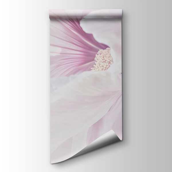 Delicate petals in soft pastel hues