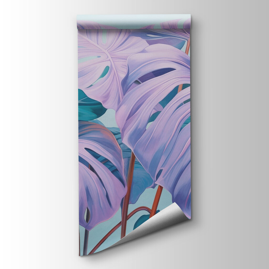 Dreamy leaves in pastel hues Dreamy leaves in pastel hues