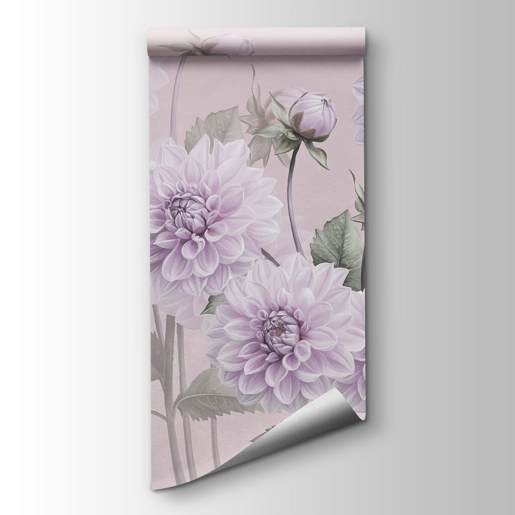 Group of purple flowers Group of purple flowers