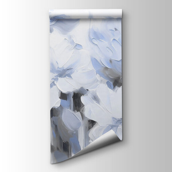 Painting of flowers on a white background