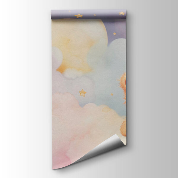 Teddy bear sitting on a cloud Teddy bear sitting on a cloud