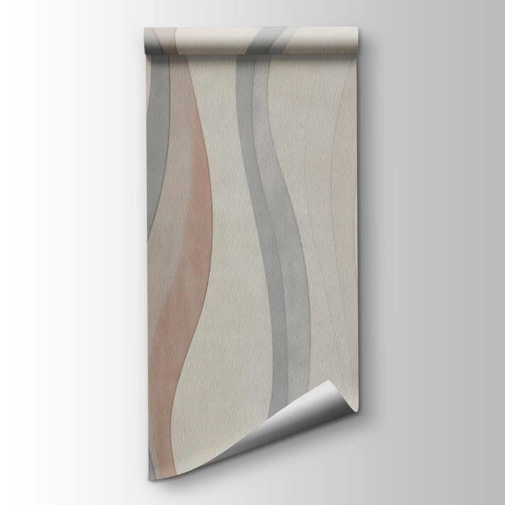 White and grey wallpaper with wavy lines White and grey wallpaper with wavy lines