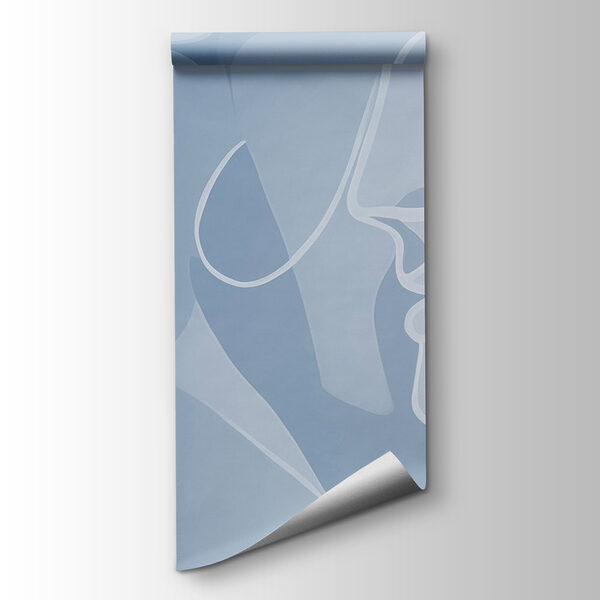 Drawing of a woman's face