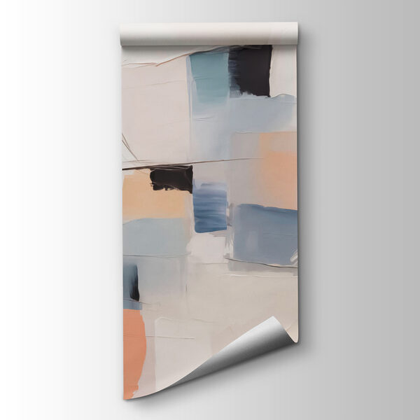 Painting of houses in different colors Painting of houses in different colors