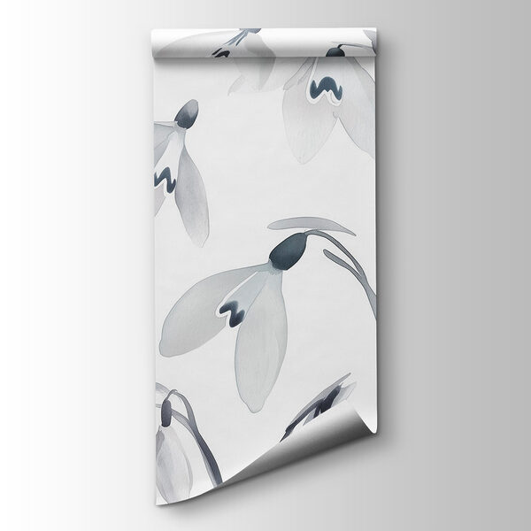 White flowers with gray leaves