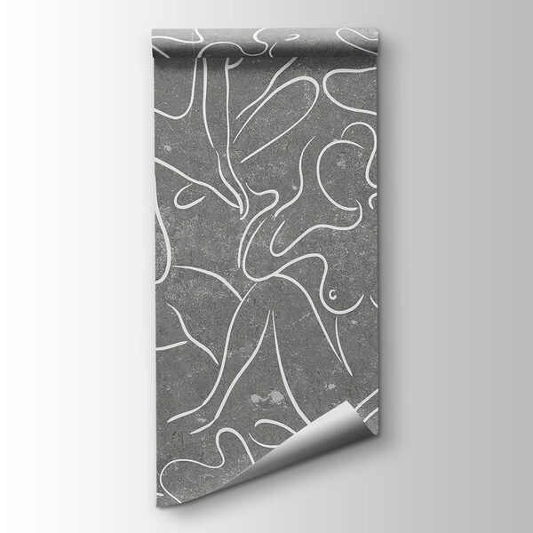 Group of women's body drawings