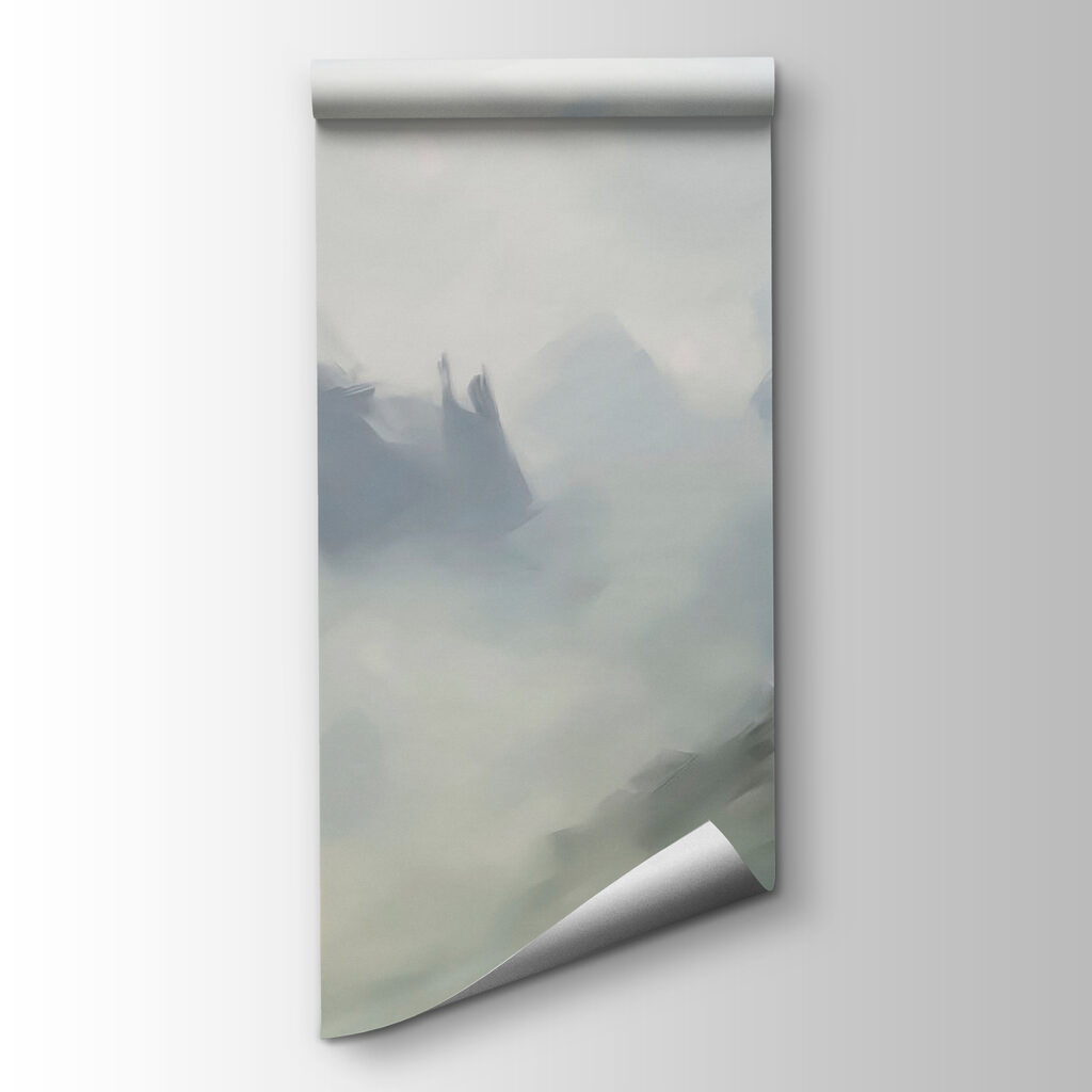 Mountain with clouds in the background Mountain with clouds in the background