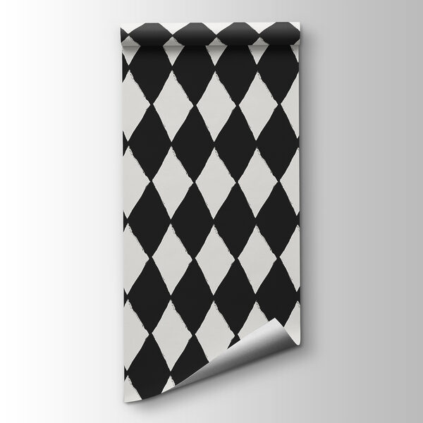 Black and white diamond pattern Black and white diamond pattern