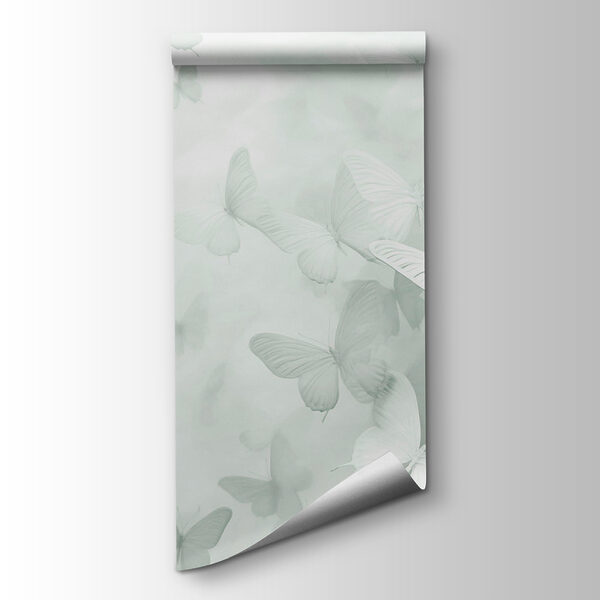 Group of butterflies flying