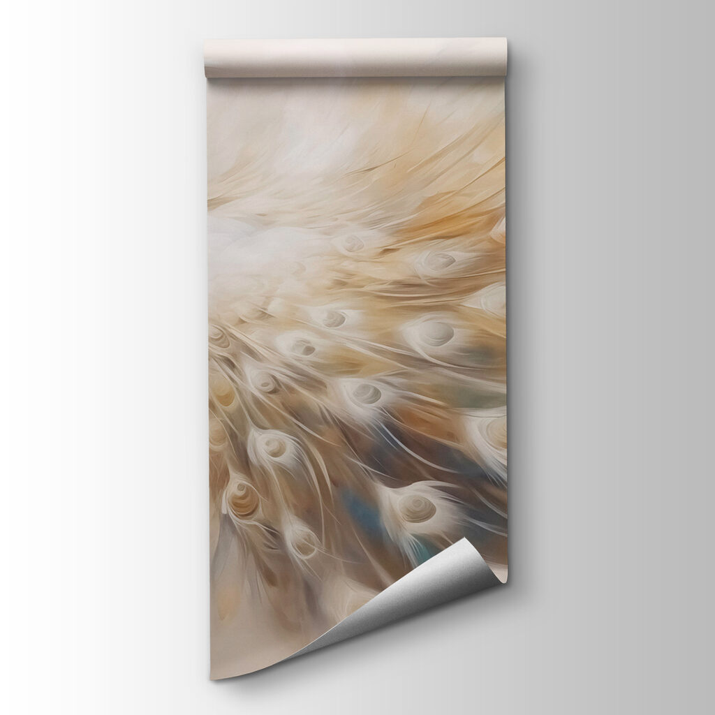 Painting of a peacock