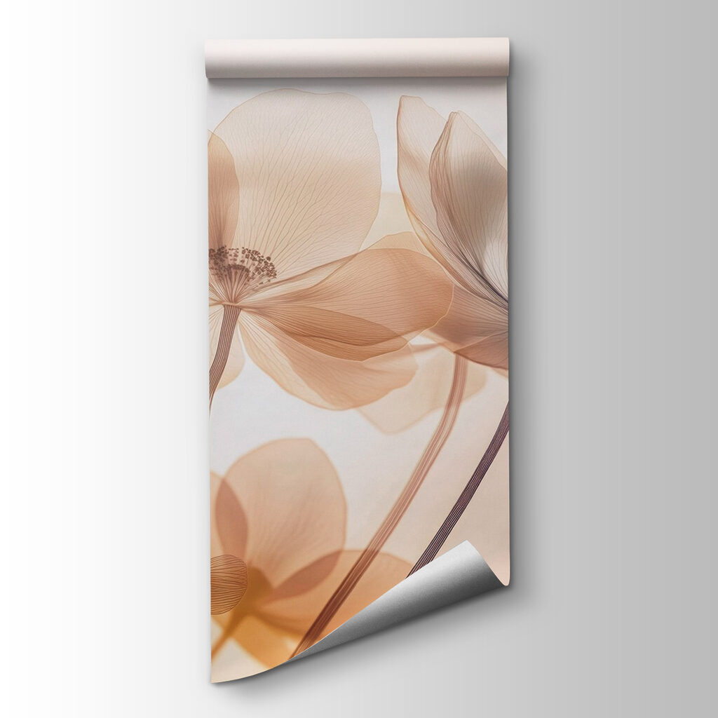 Delicate blooms in soft hues