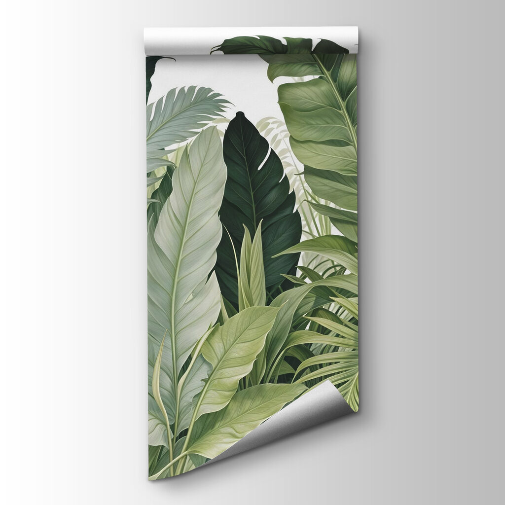 Group of green leaves