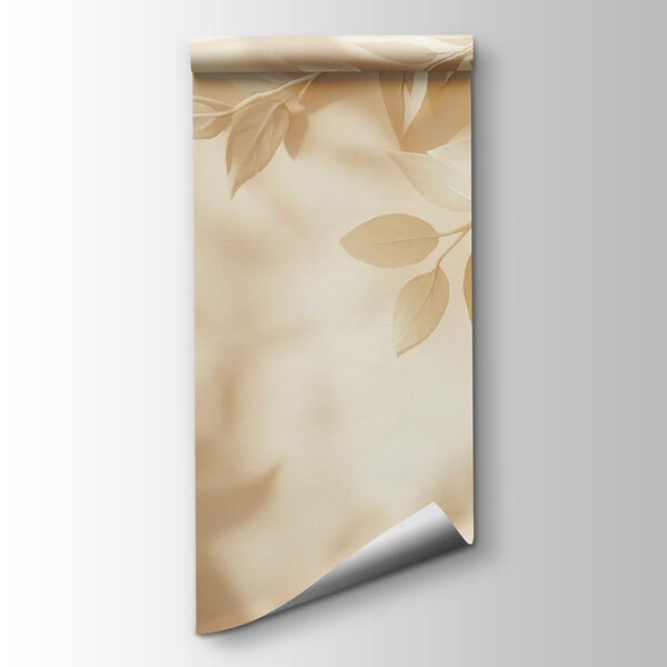 White leaves on a white surface White leaves on a white surface