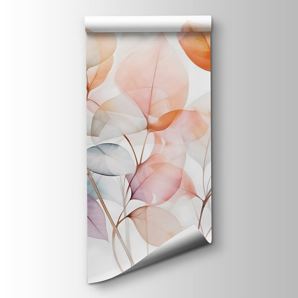 Delicate leaves in soft hues Delicate leaves in soft hues