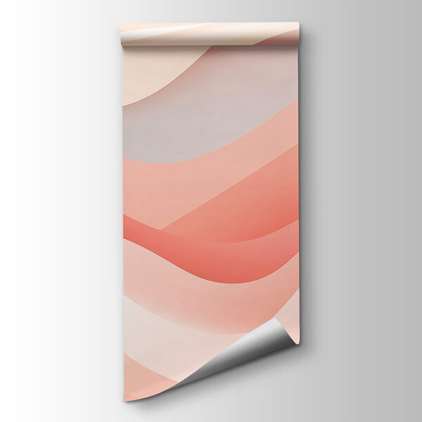 Pink and white wavy lines Pink and white wavy lines