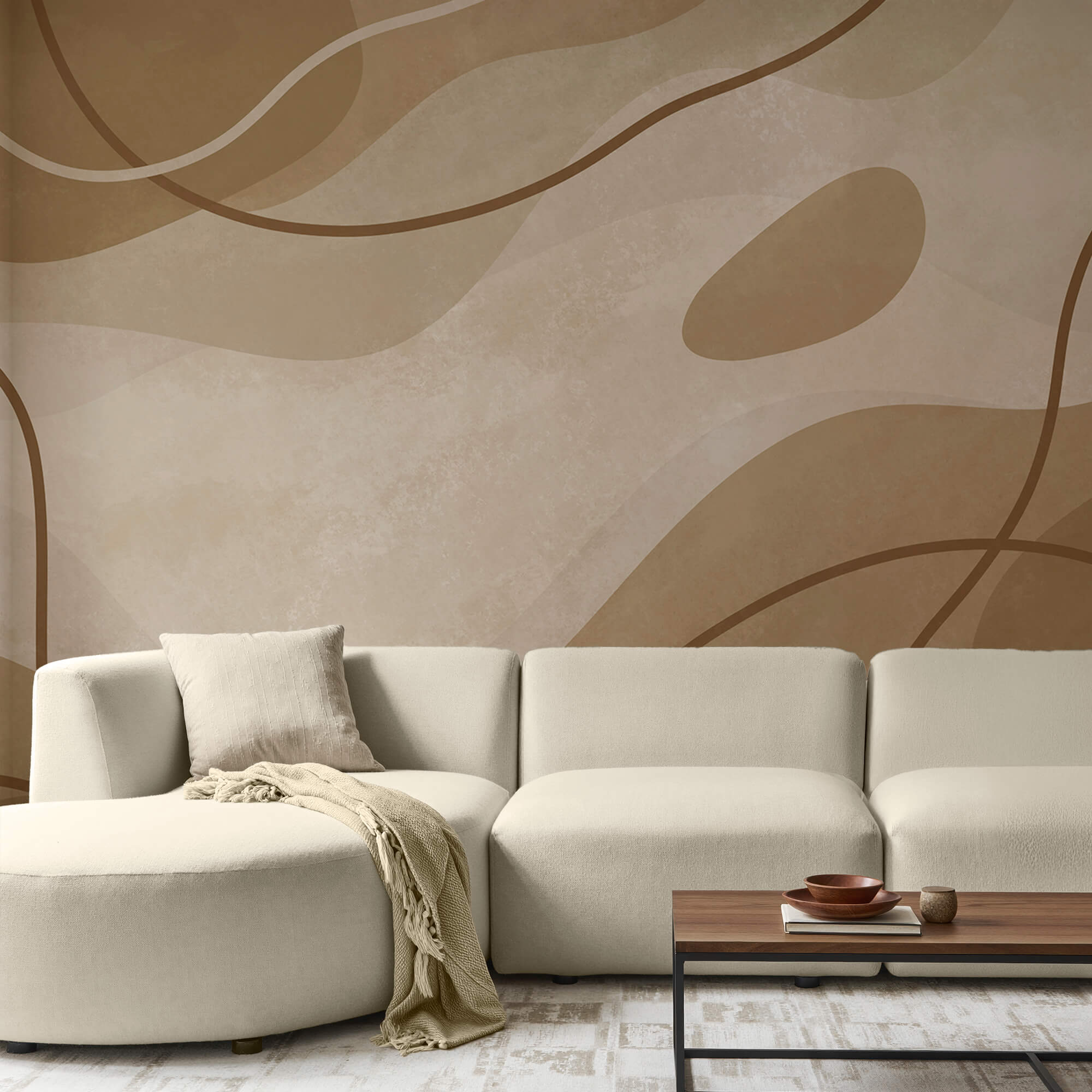 Brown and white background