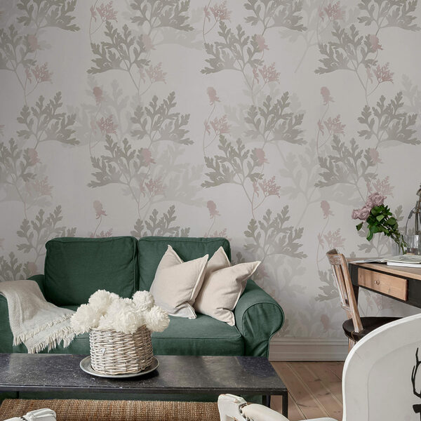 Pattern of leaves and flowers Pattern of leaves and flowers