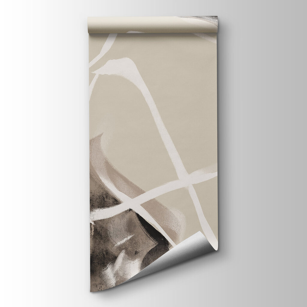 Layered lines in soft tones Layered lines in soft tones