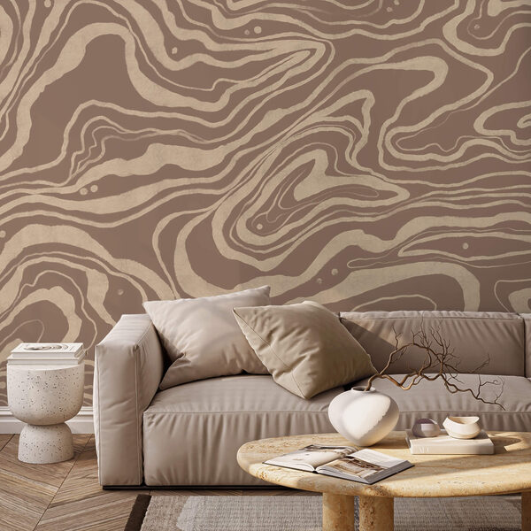 Brown and white pattern