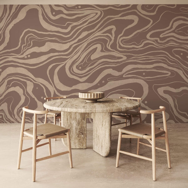 Brown and white pattern