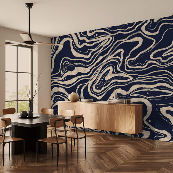 Black and white swirly pattern Black and white swirly pattern