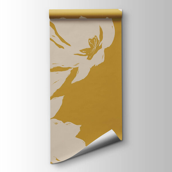 Floral design on a warm background