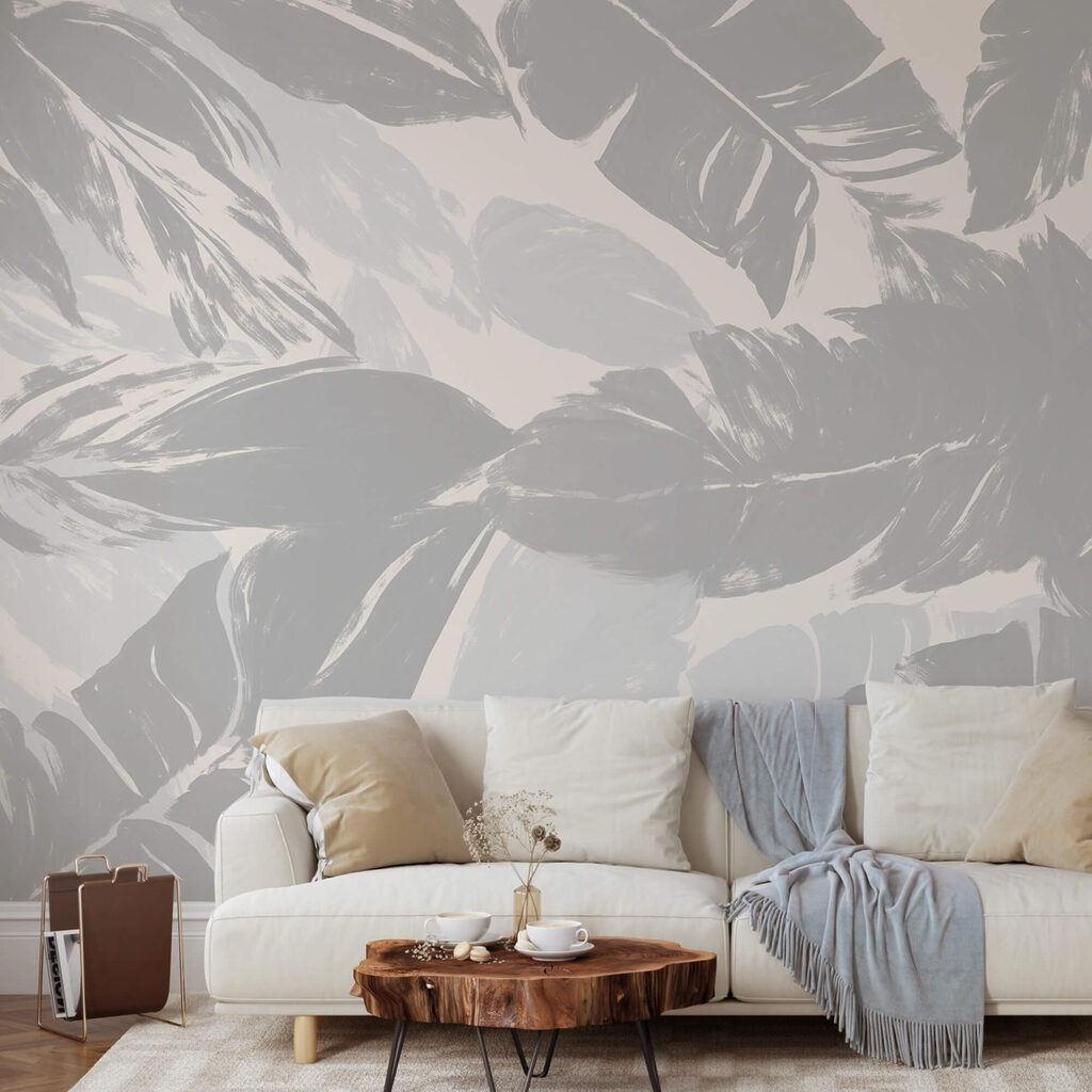 Elegant foliage in soft hues