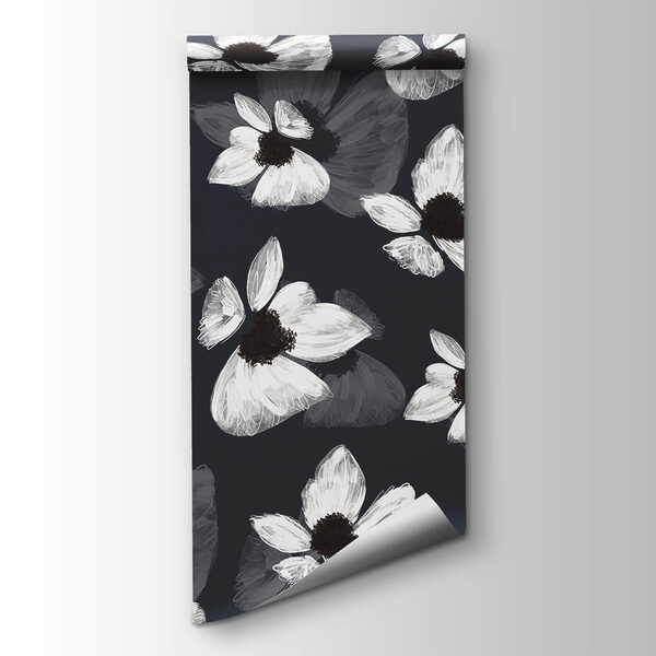 Pattern of white flowers