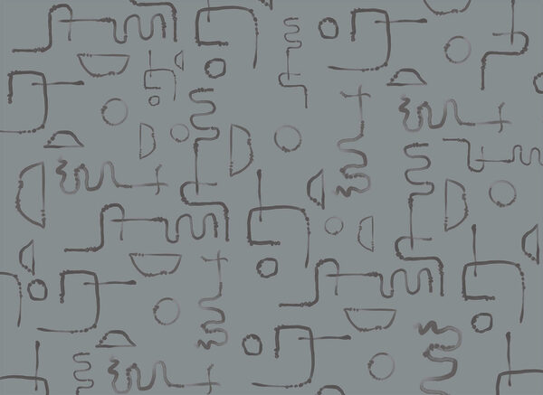 Pattern of lines and shapes