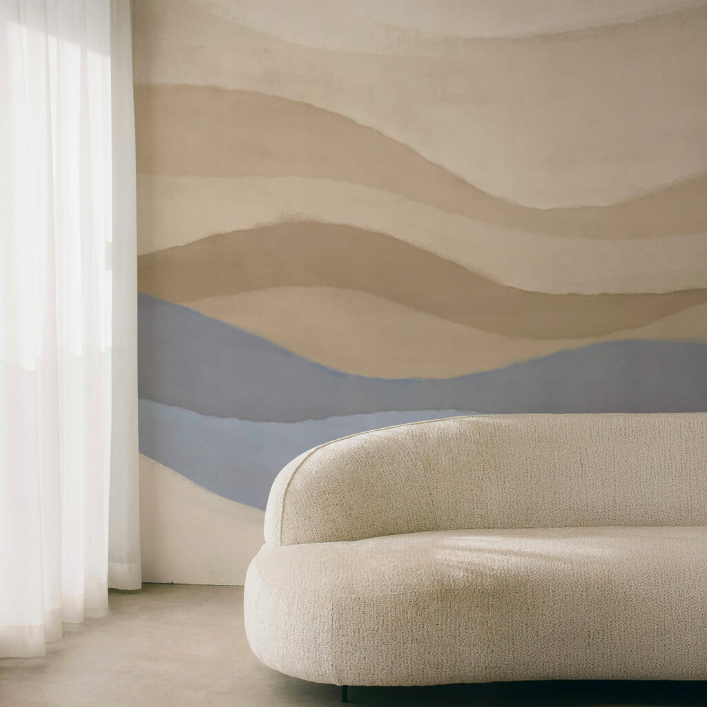 Painting of a beach Painting of a beach