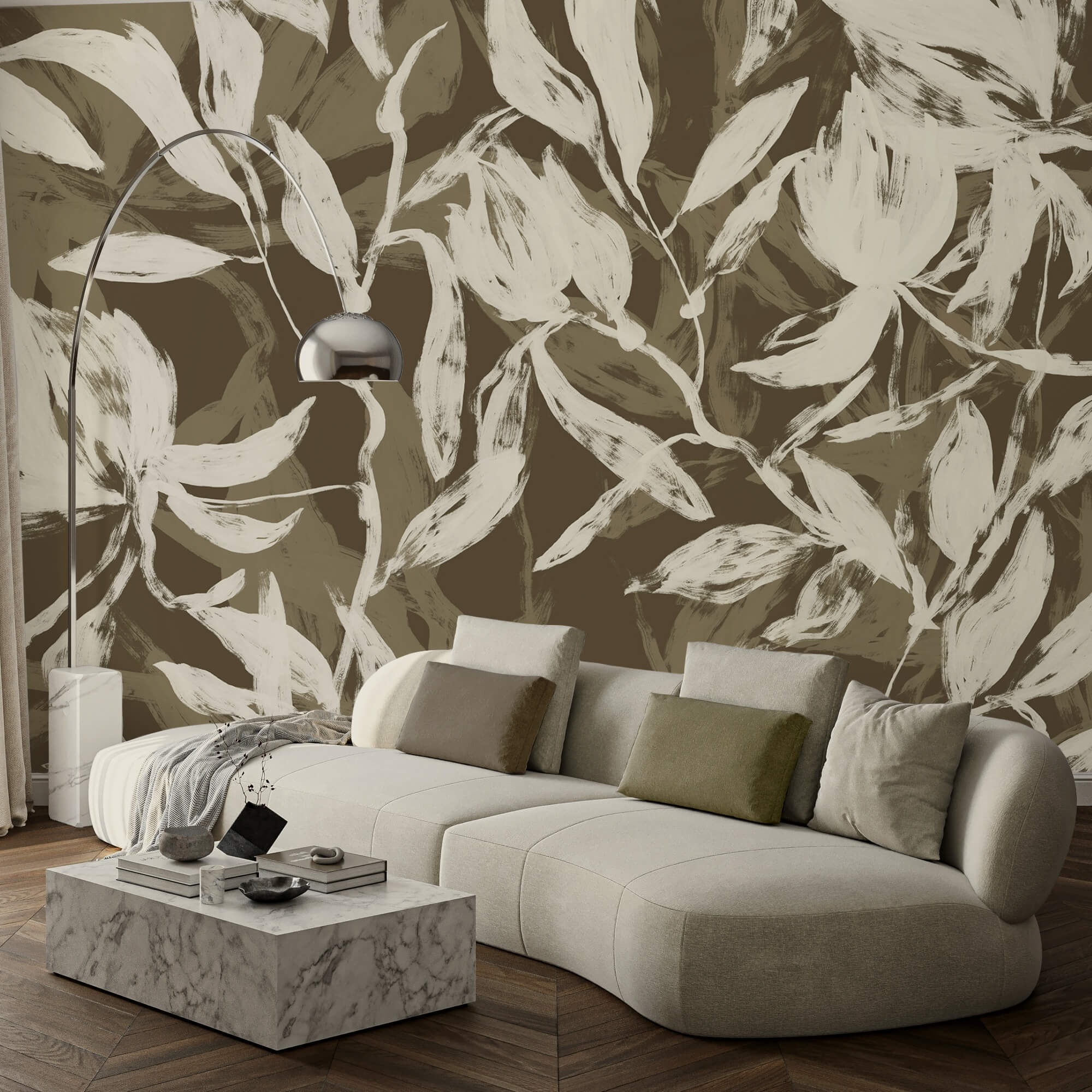 Nature-inspired botanical pattern design Nature-inspired botanical pattern design