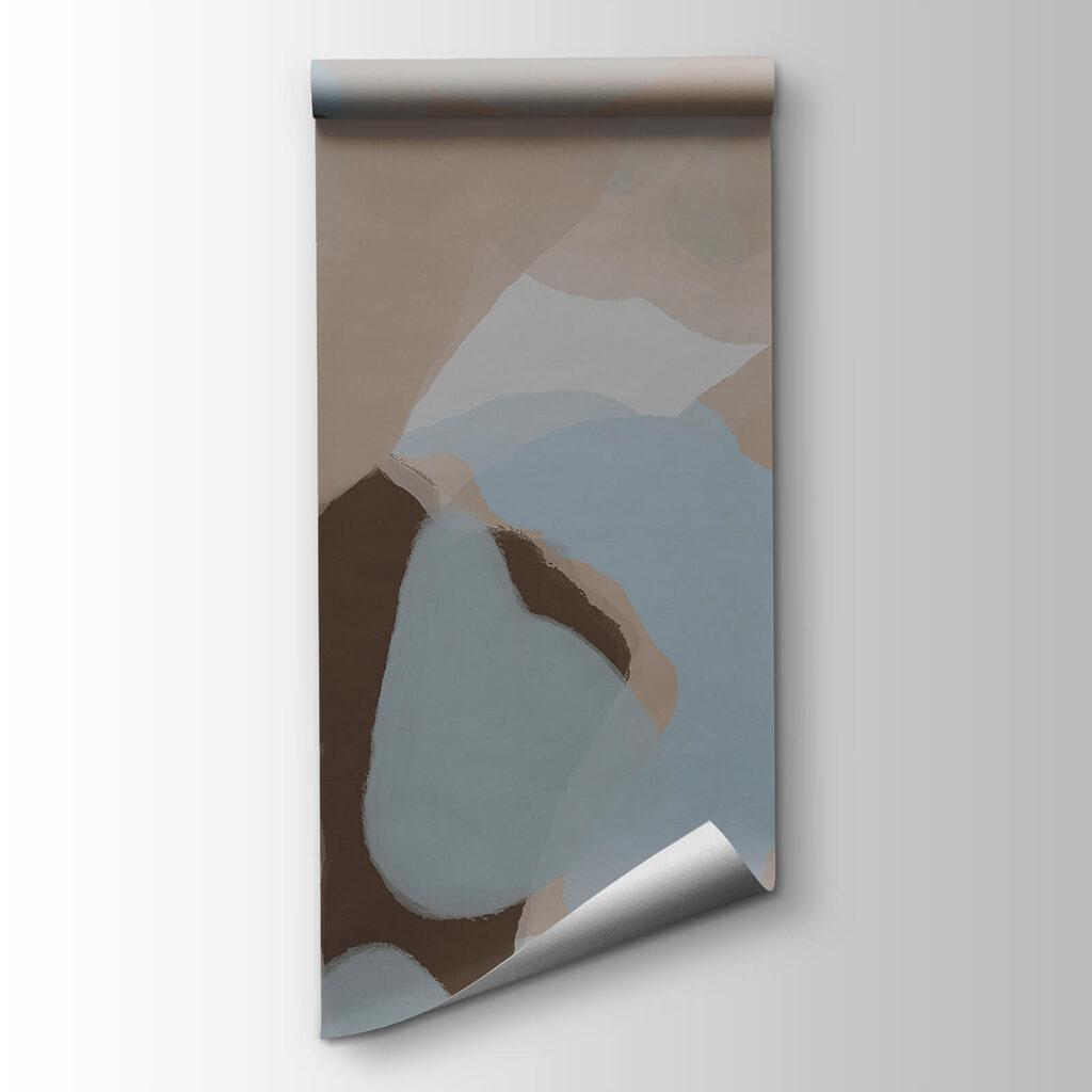 Abstract shapes in soft colors Abstract shapes in soft colors