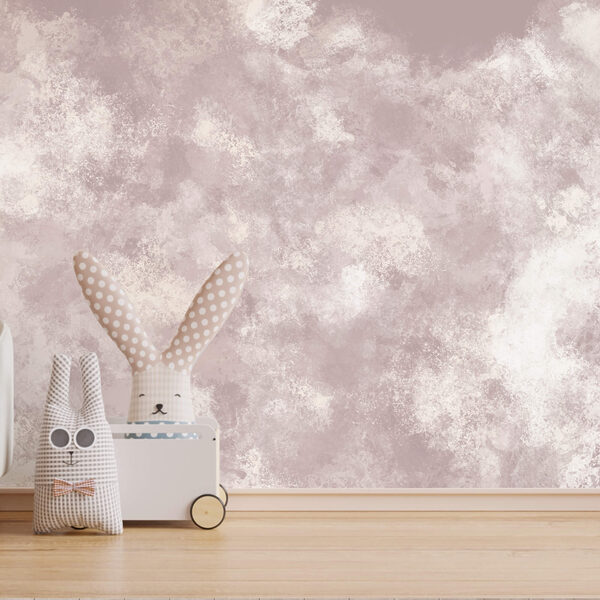 White and pink background