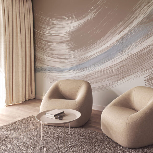 Soft hues blend in gentle motion