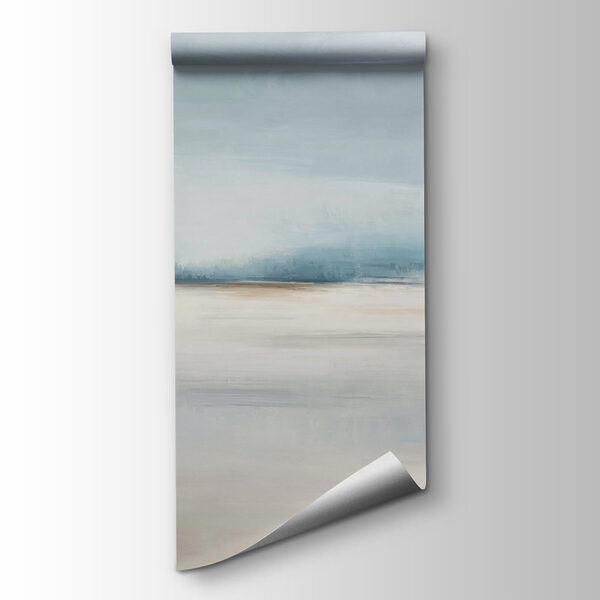 Landscape with a cloudy sky